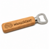 Personalisierter Flaschenöffner aus Holz